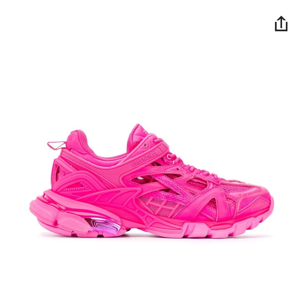 Balenciaga hot pink Track 2 sneakers